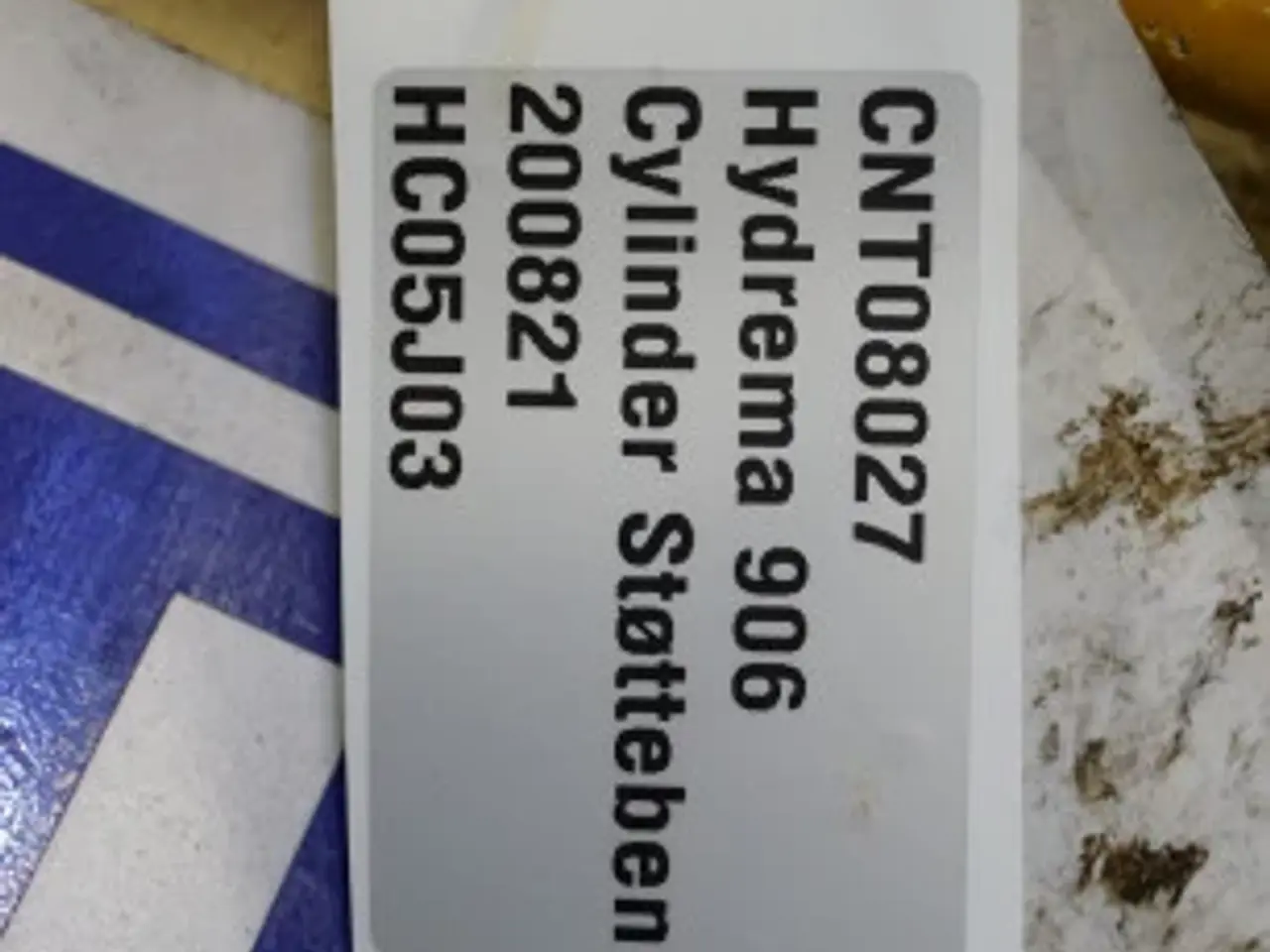 Hydrema 906B Støttebens Cylinder 200821 | Hemmet - GulogGratis.dk