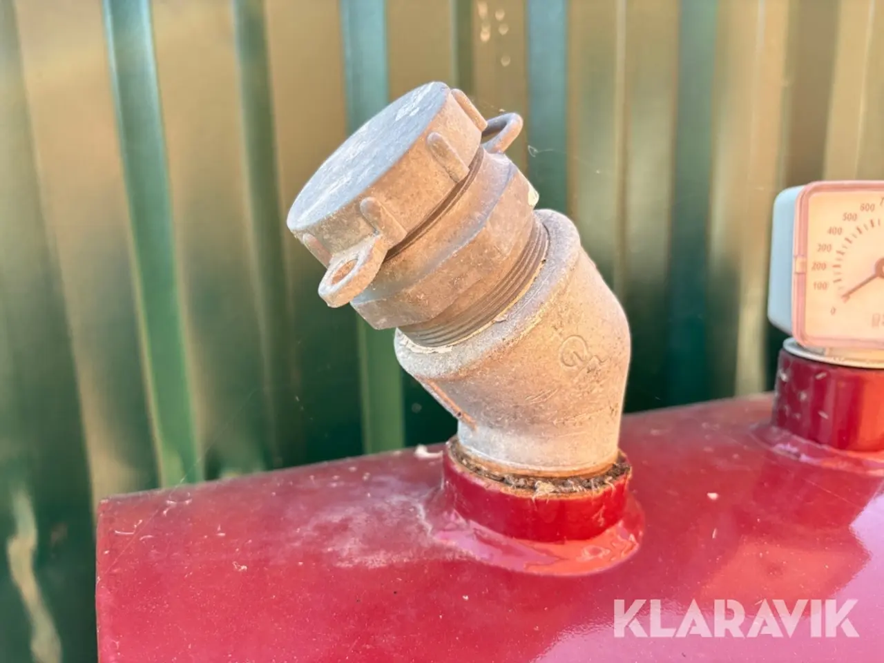 Billede 7 - Olietank med varmluftfyr, 1.200 L