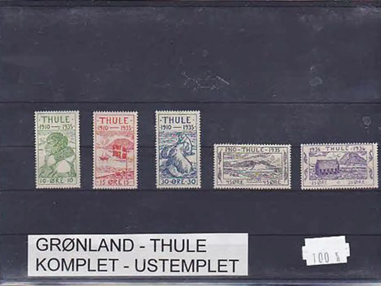 Billede 1 - Grønland - Thule Komplet - Ustemplet.