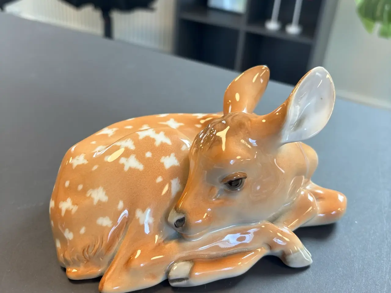 Billede 1 - Smuk vintage Lomonosov porcelænsfigur