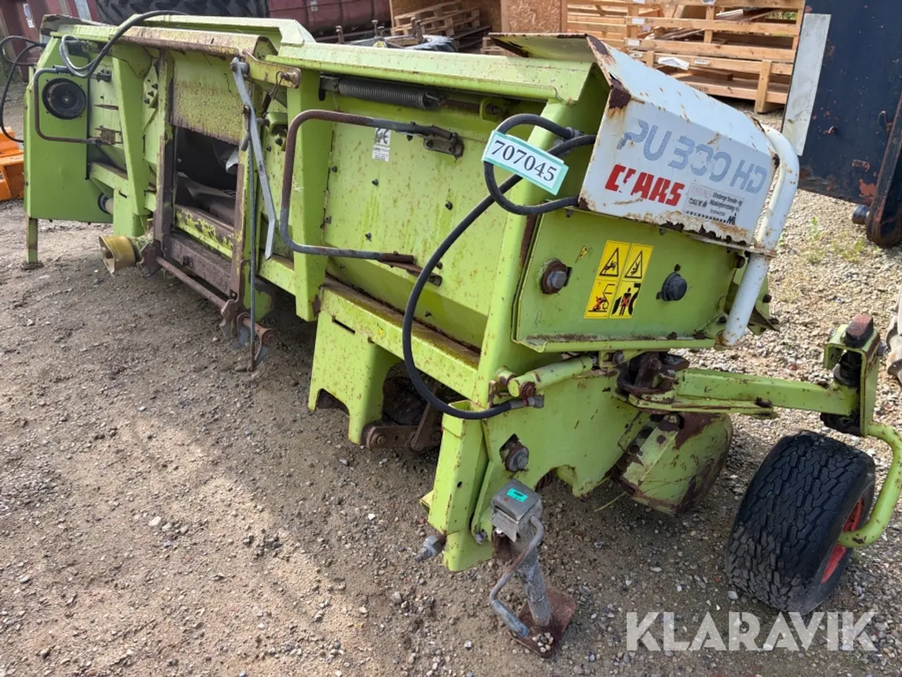 Billede 3 - Pickup Claas PU 380 HD med rulle