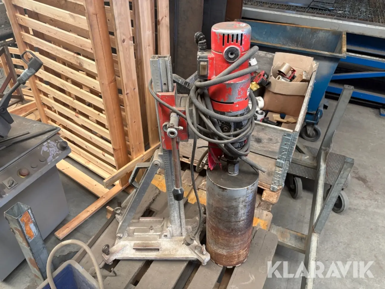 Billede 4 - Diamantkerneboremaskine Ridgid RB 208-3