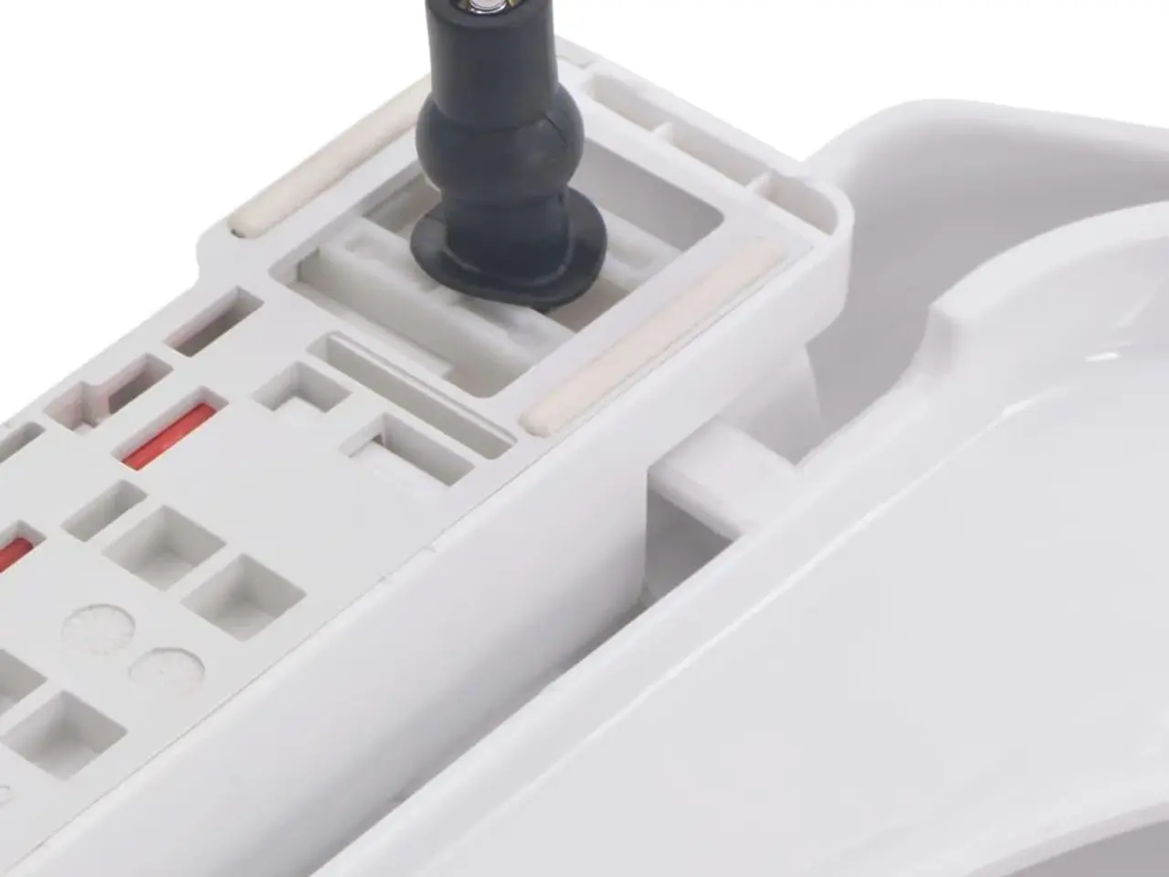 Billede 7 - Toiletsæde med soft-close og quick release - hvid, 45,5 × 37,5 cm