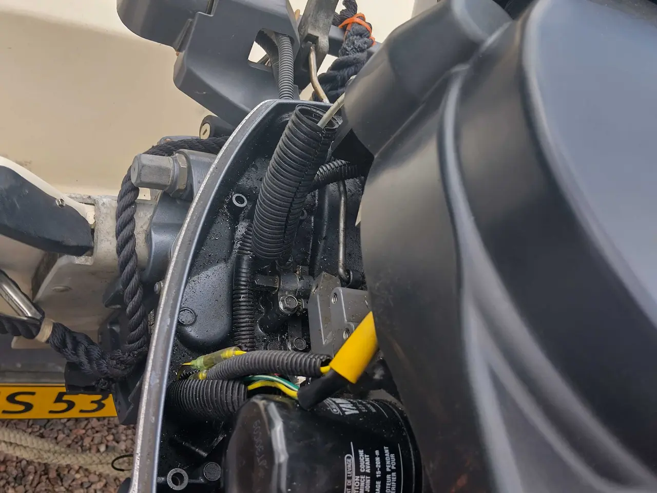 Billede 6 - Yamaha 25 HK 4 takt langbenet 2007 Kun brugt i fer