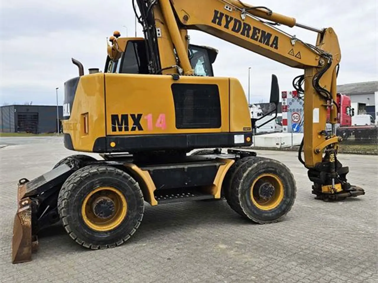 Billede 5 - Hydrema MX14 - 16 ton - Engcon Rotortilt