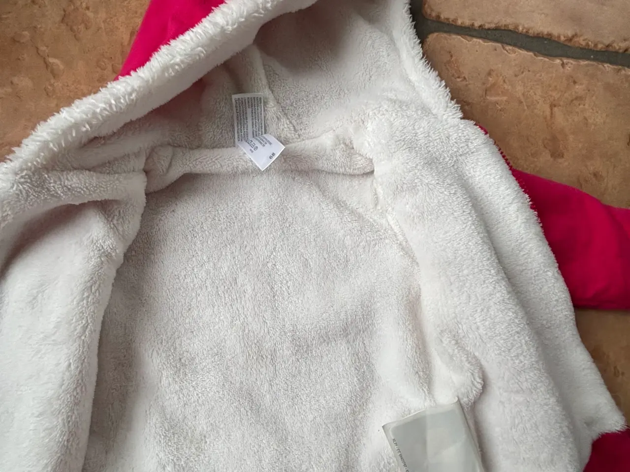 Billede 9 - Disney hættetrøje str. 68 lyserød polyester pige