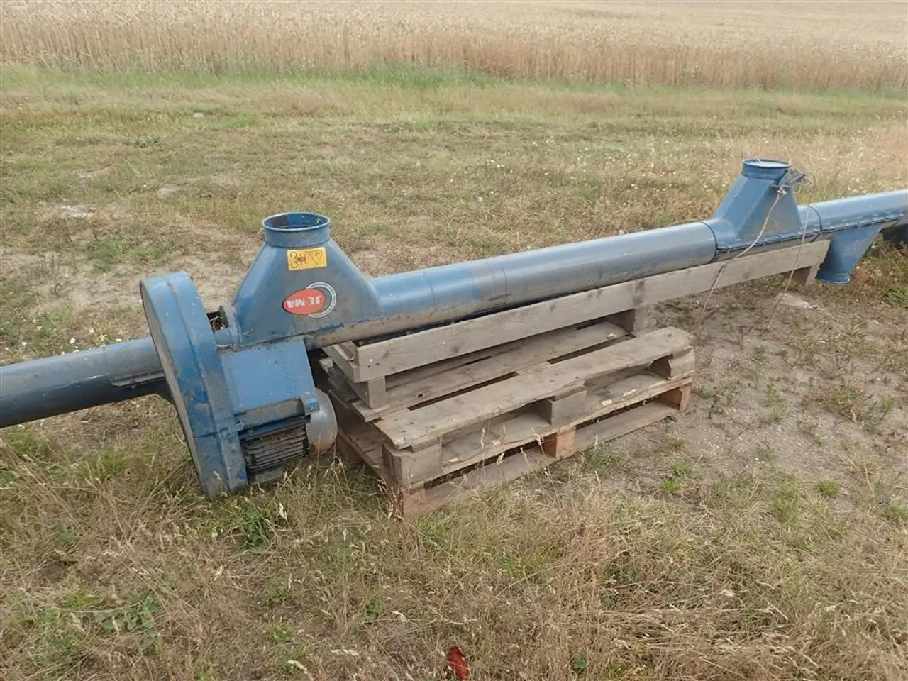 Billede 2 - Je-Ma 152mm rørsnegl, vandrat transport 8m