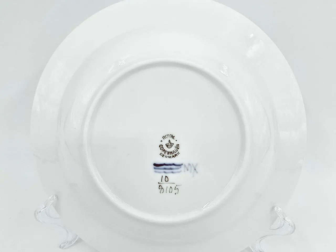 Billede 10 - Blå Blomst Flettet lille dyb tallerken Porcelæn 
