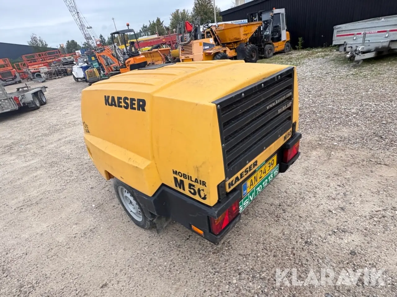 Billede 4 - Mobil kompressor Kaeser M50 mobilair