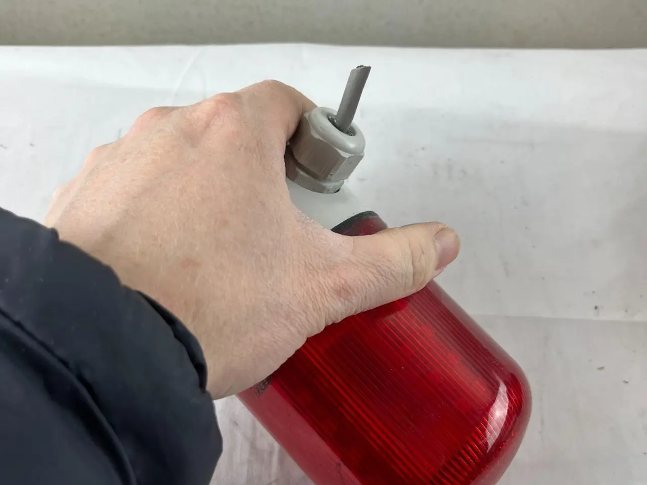 Billede 6 - SIRENA DEEP HT Beacon Light Red 120-240V AC UL CE