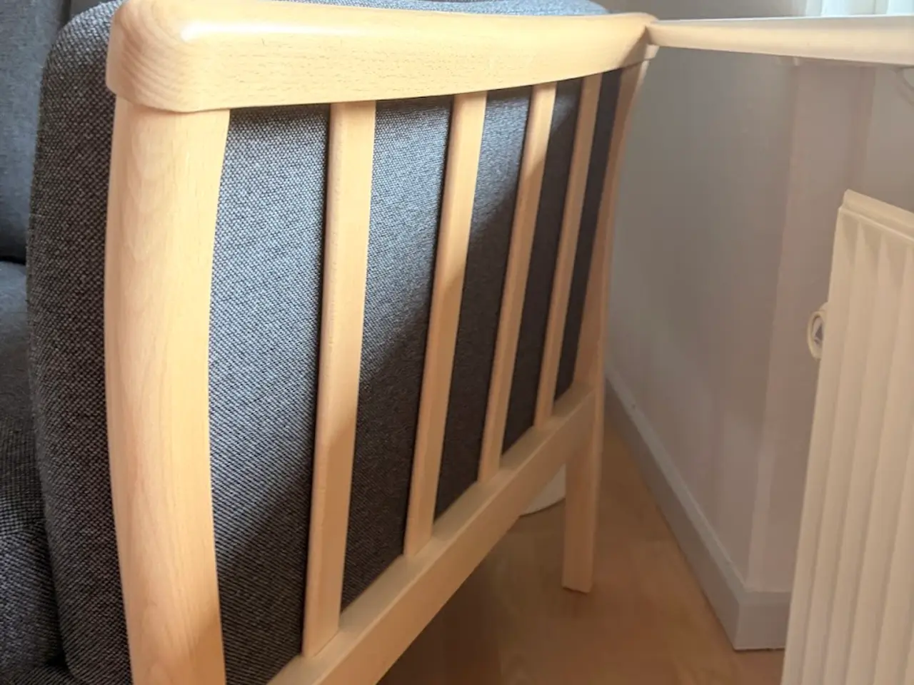 Billede 1 - sofa antrasit næsten ny