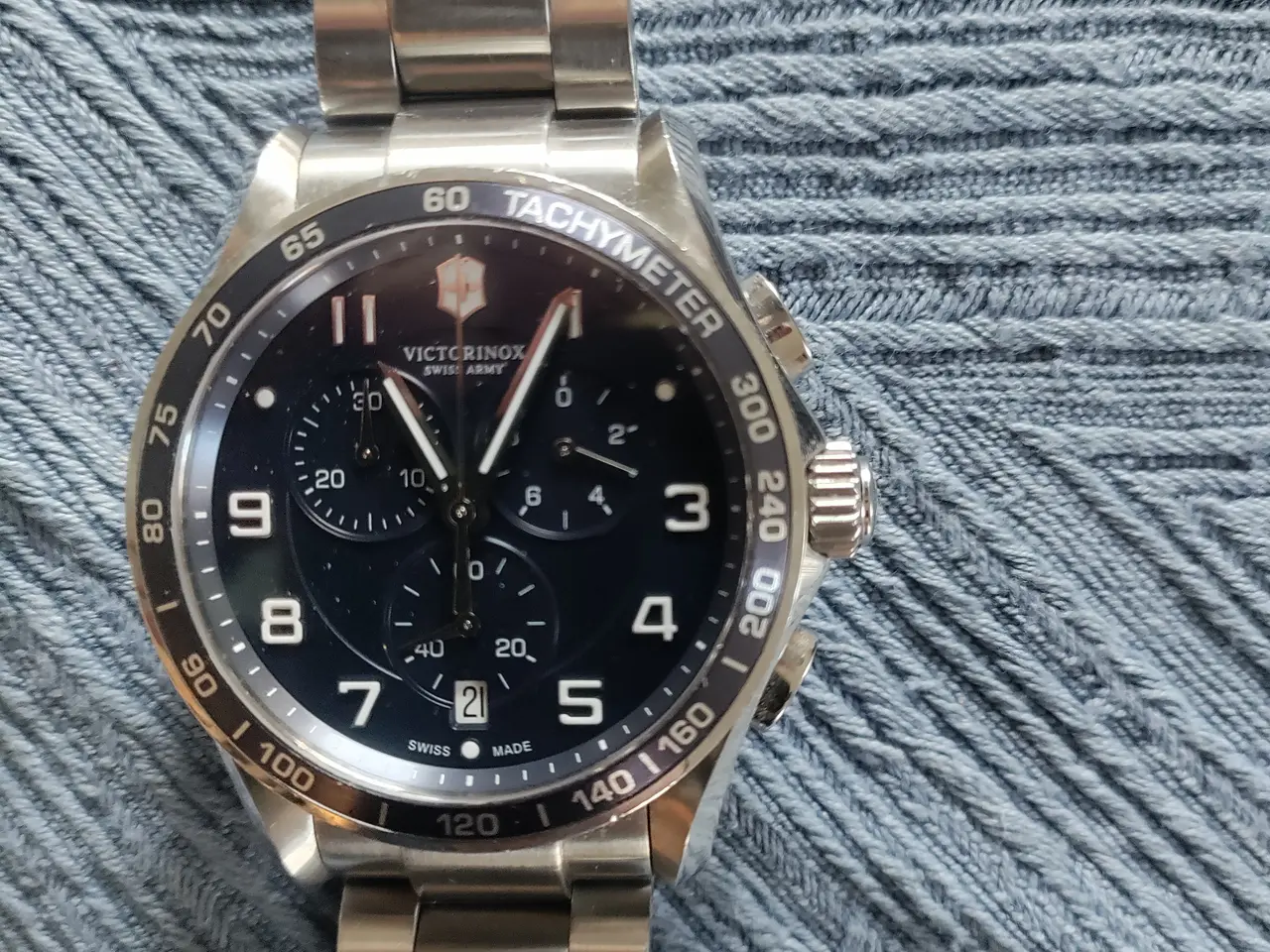 Billede 1 - Herreur Victorinox Swiss Army Chronograph Chrono C