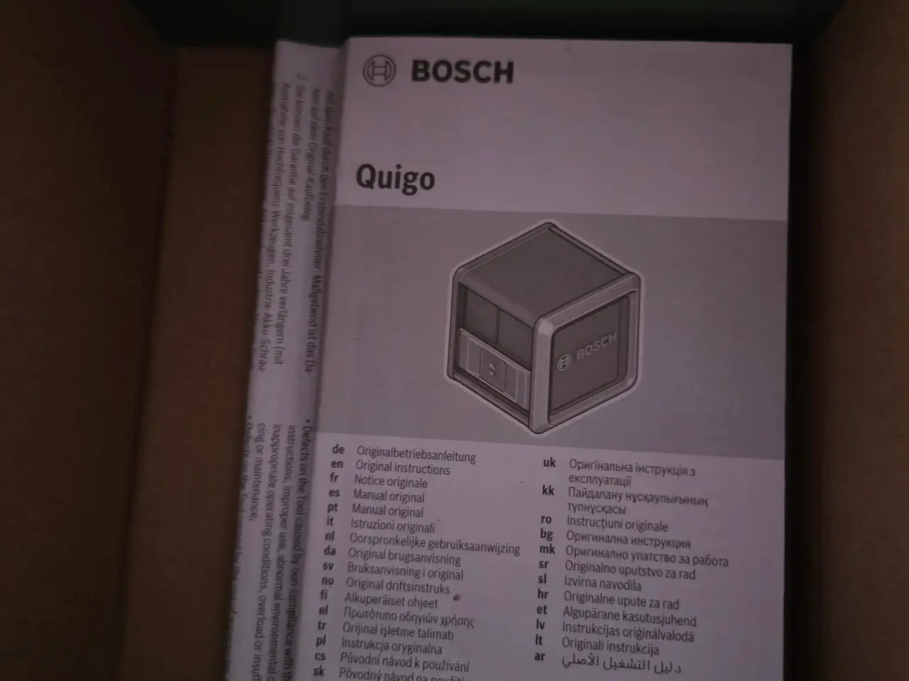 Billede 3 - Bosch Quigo Green krydslinjelaser