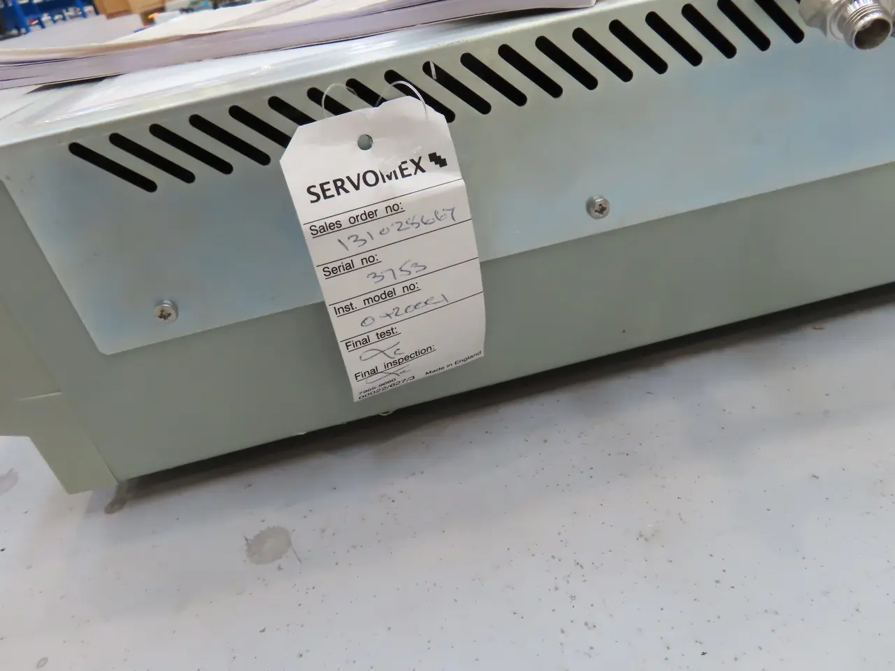 Billede 7 - Gasanalysator SERVOMEX Servopro 4200