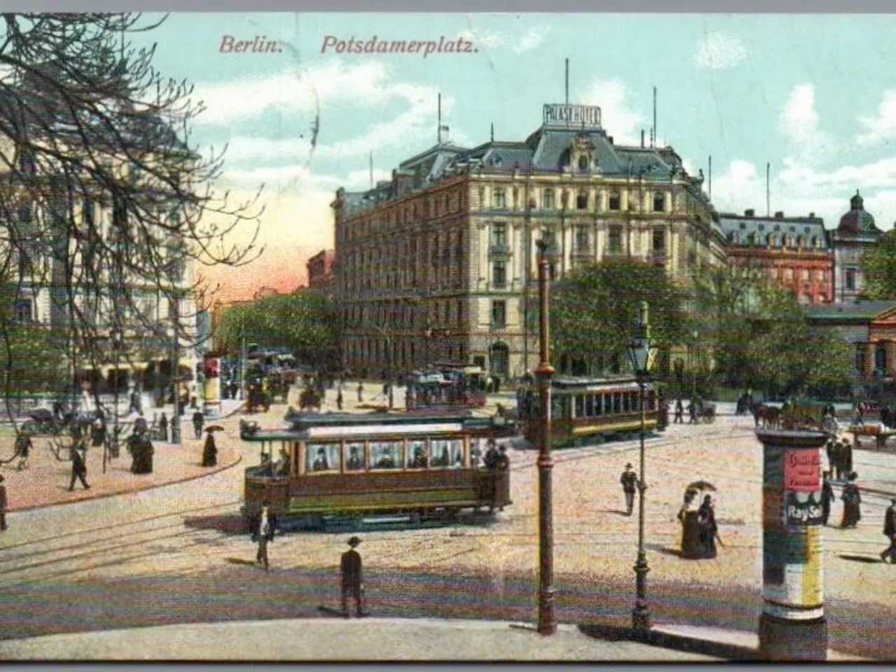 Billede 1 - Berlin - Potzdamer Platz - Tyskland - Postkort - Brugt