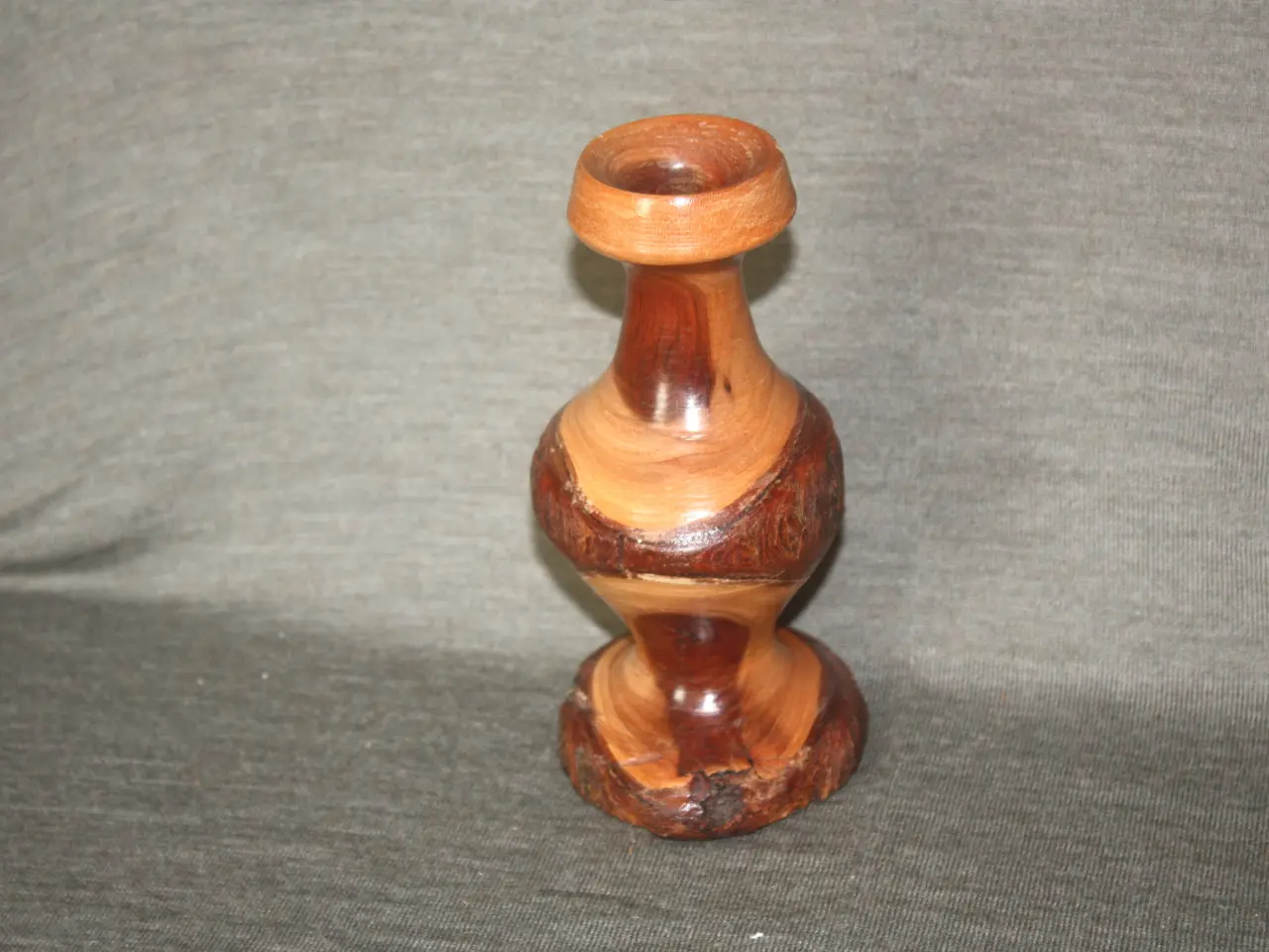 Billede 2 - Træ lysestage 16 cm