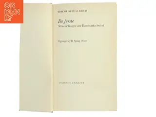 De første af Ebbe Kløvedal Reich (Bog)