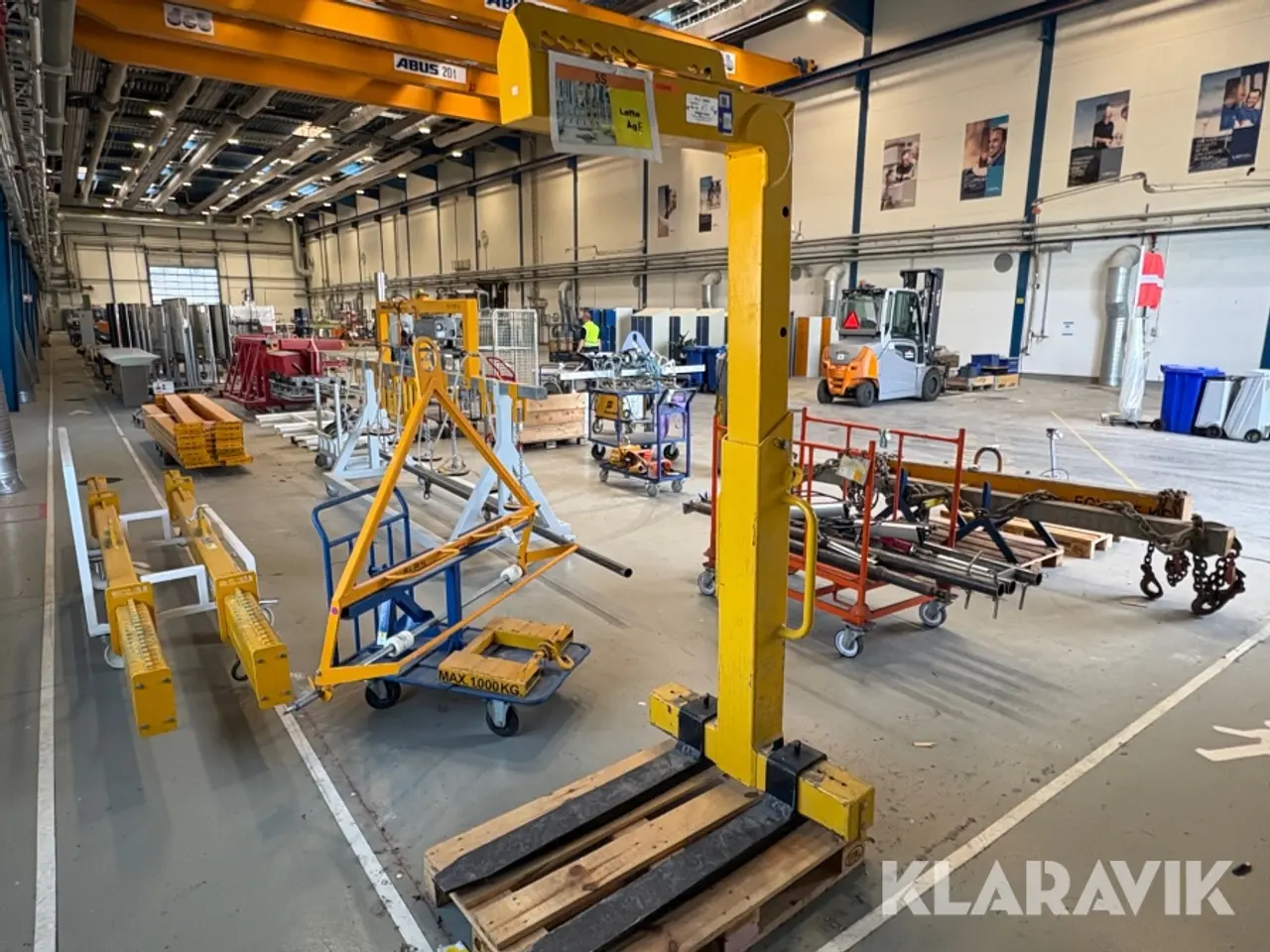 Billede 1 - Pallegafler til kran Crane fork - 3000kg