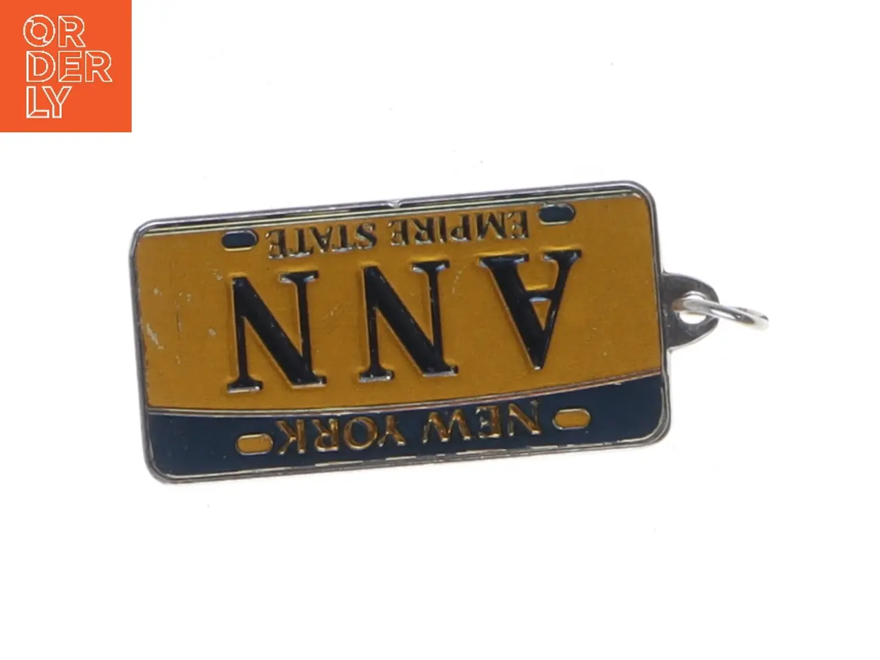 Billede 2 - Nøglering med New York-nummerplade (str. 5,5 cm)