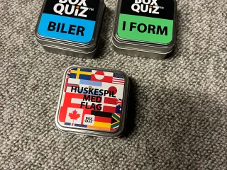 Box quiz spil