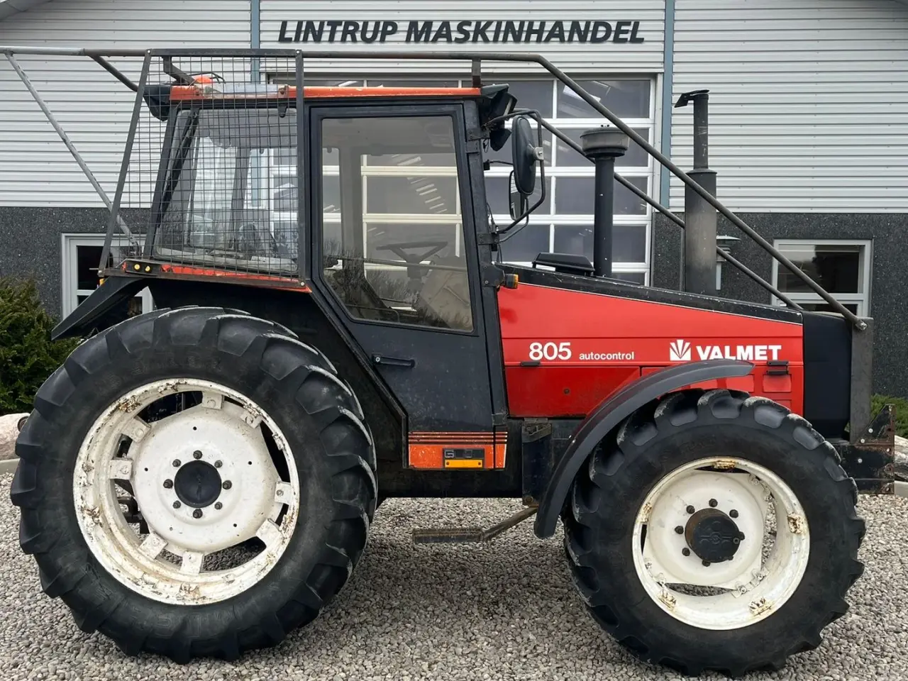 Billede 7 - Valmet 805 GLOX med skovinddækning