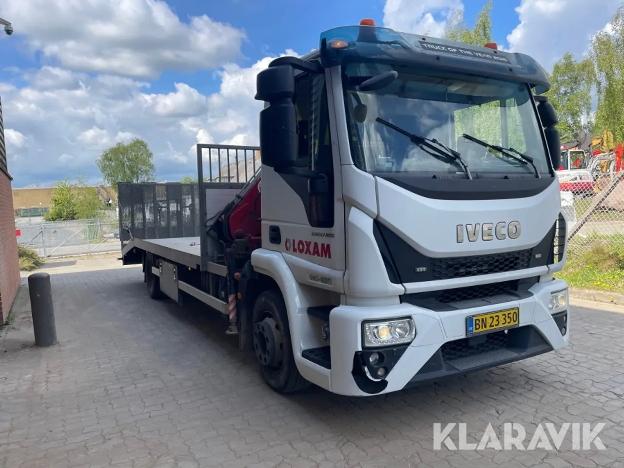 Billede 3 - Lastbil Iveco Eurocargo med Kran og knæklad