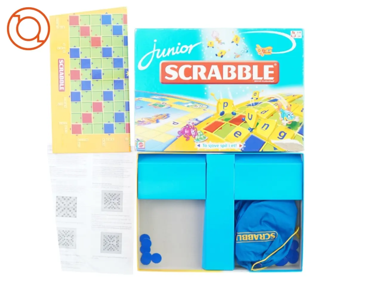 Billede 2 - Junior scrabble fra Mattel (str. 37 x 27 cm)