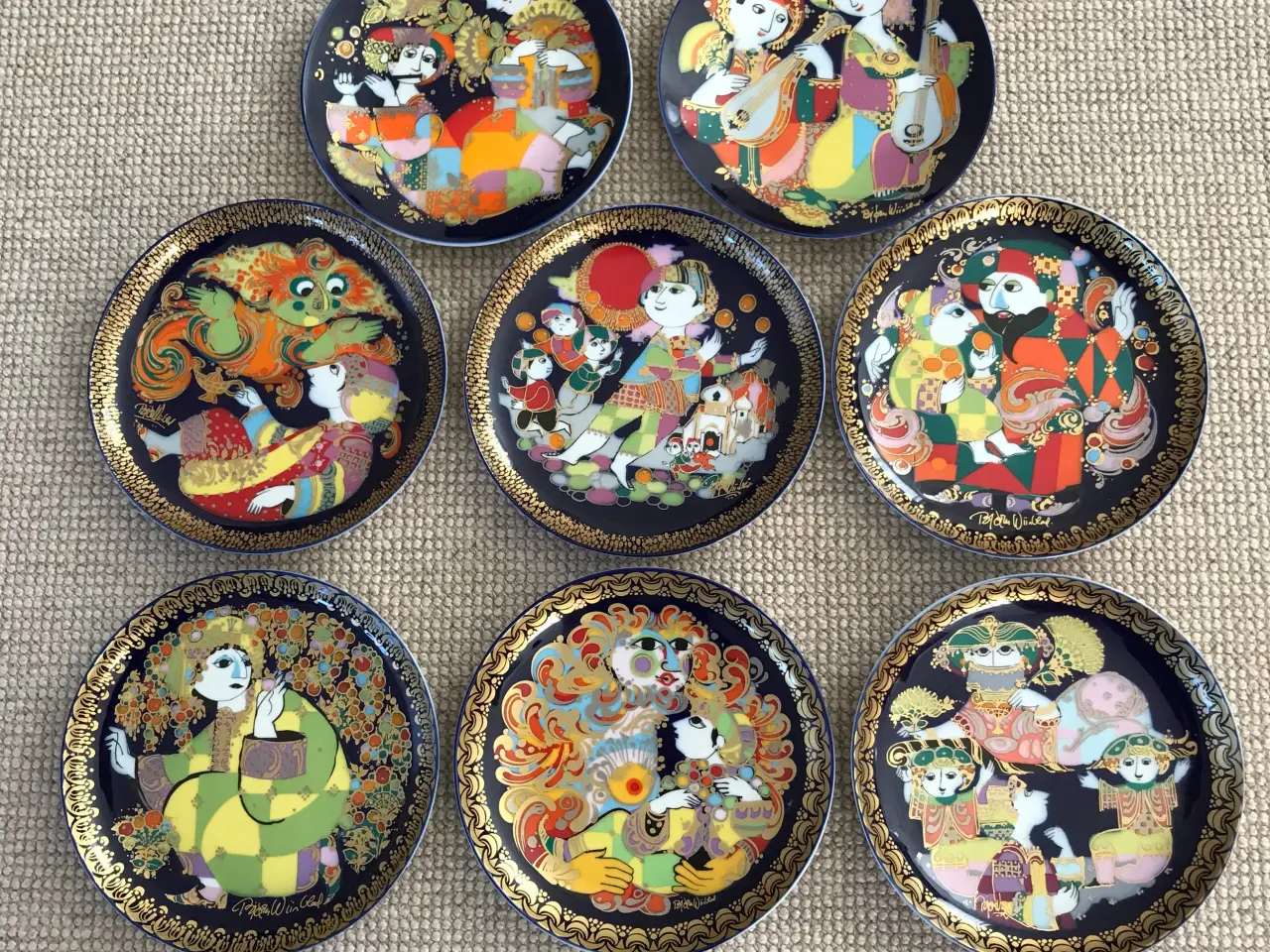 Billede 1 - Bjørn Wiinblad platter