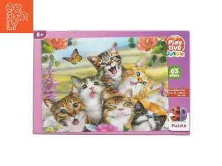 3D puslespil med katte