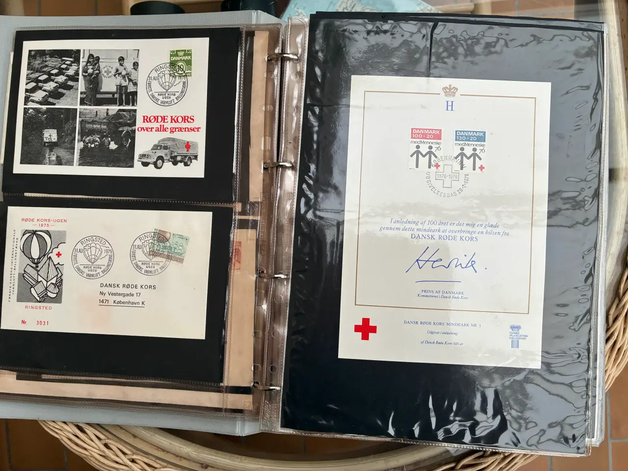 Billede 5 - Frimærker helsager stempler postnoteringer