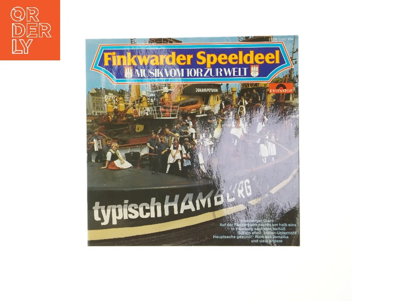 Billede 1 - Finkwarder Speeldeel typisch Hamburg LP fra Polydor