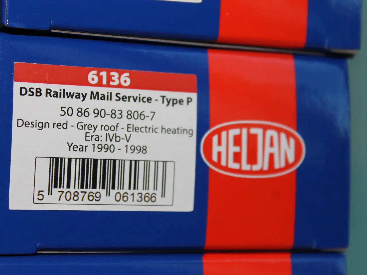 Billede 8 - Heljan H0 6136  DSB  Postvogn