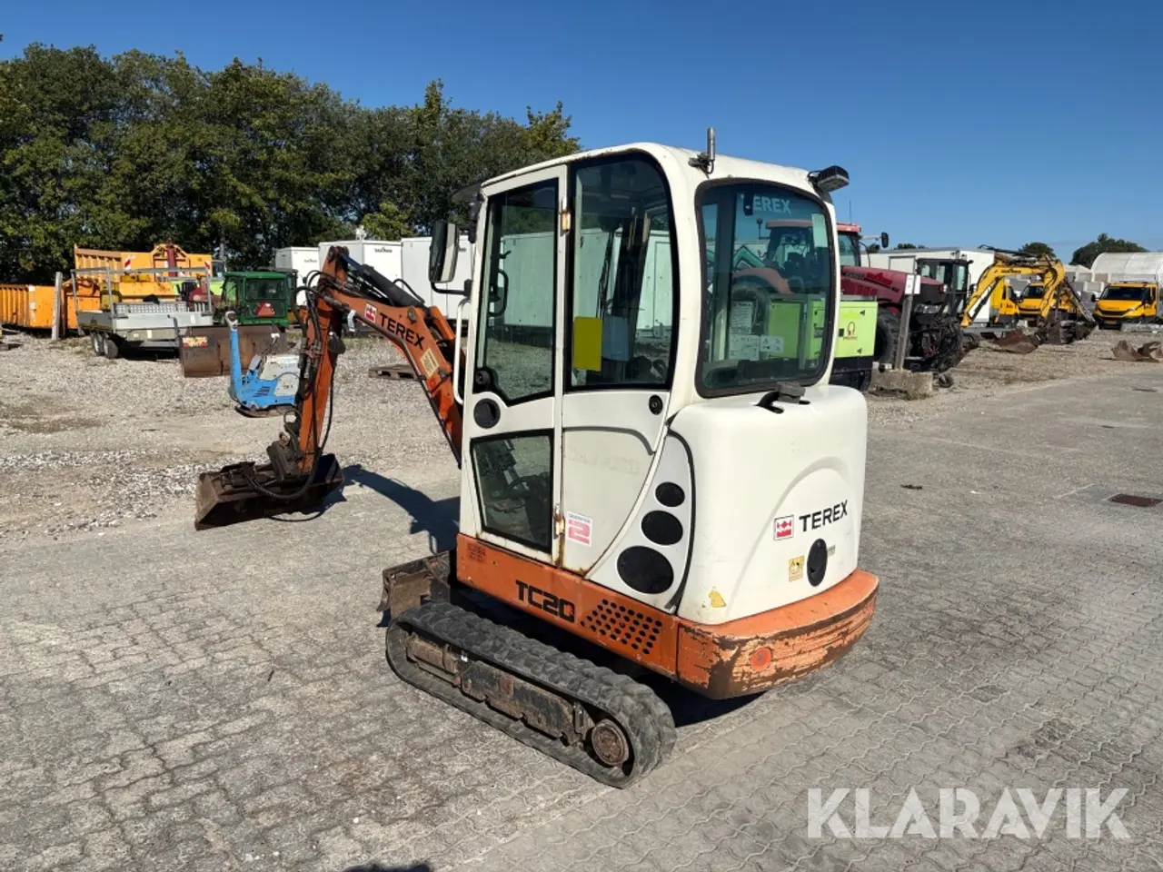 Billede 3 - Minigraver Terex TC20 med 3 styk skovle