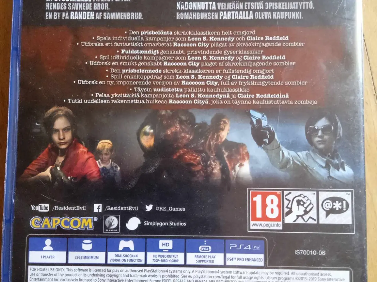 Billede 2 - Resident evil 2 PS4
