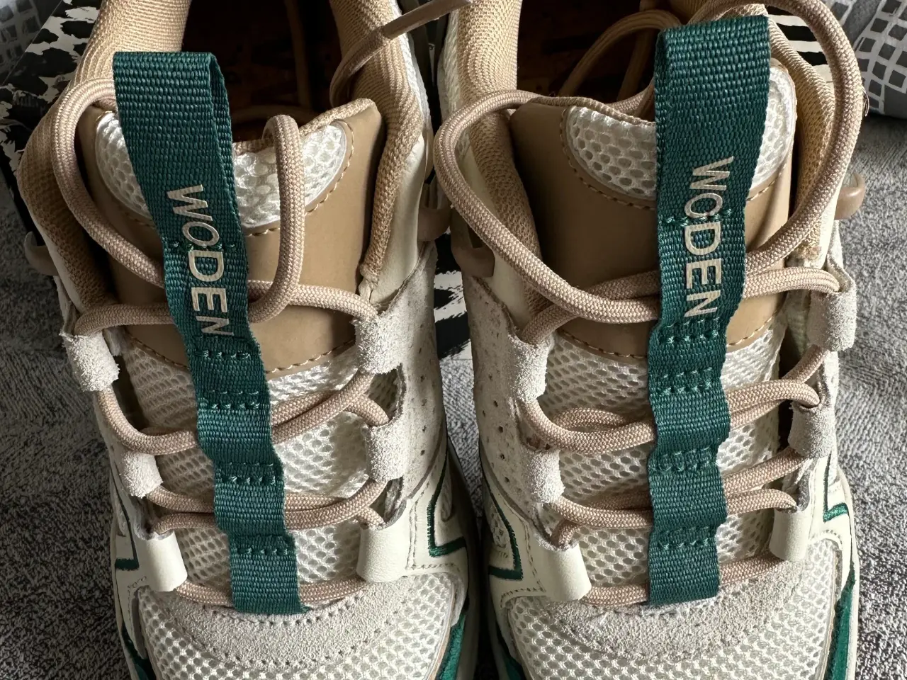 Billede 1 - Woden Sif Reflective, Whisper White/Botanical