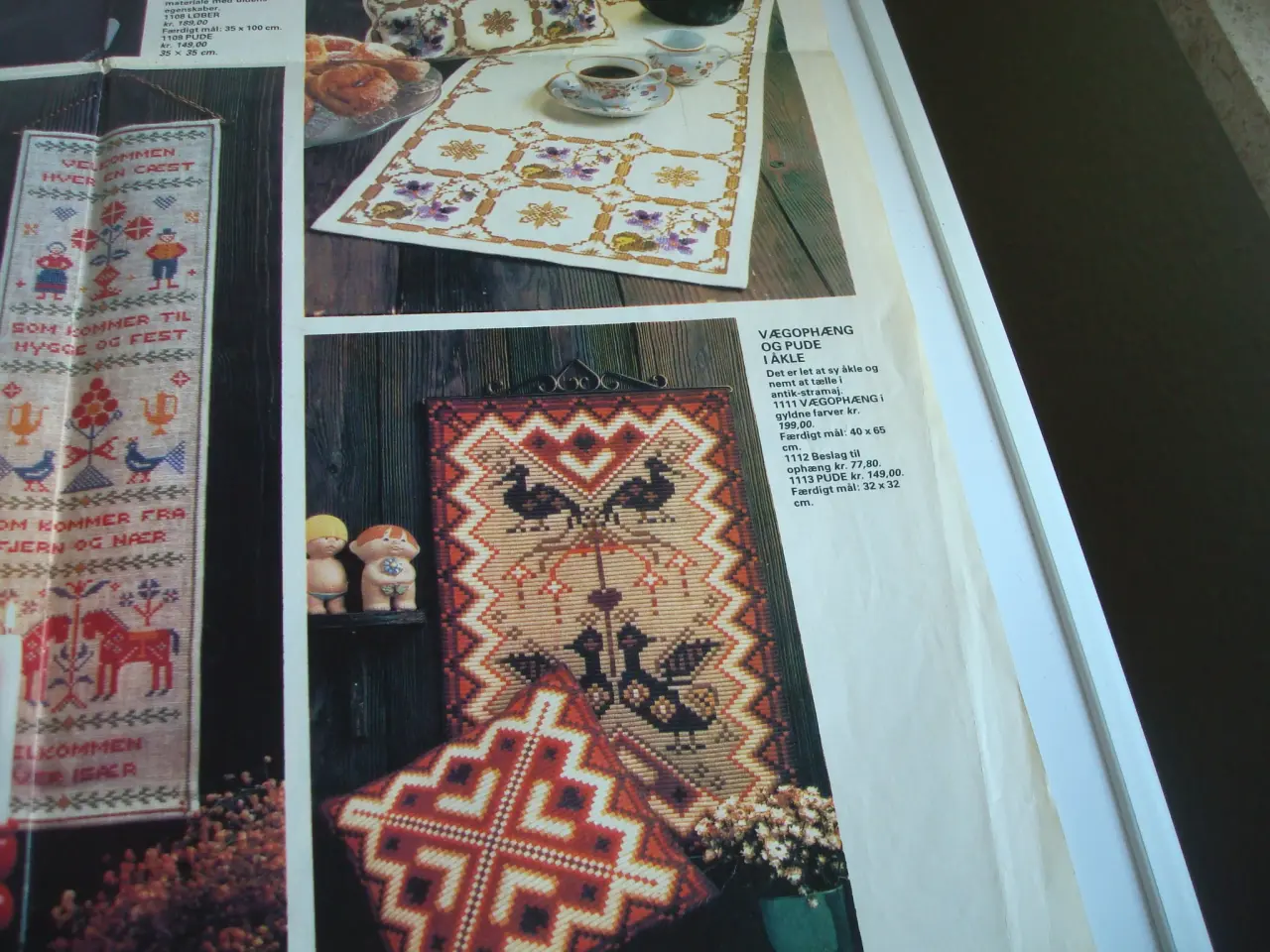 Billede 3 - Mønsterark fra Familie Journalen broderi