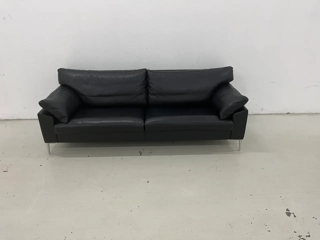 Billede 1 - Søren Lund SL329 3 Pers.Sofa i sort semianilin .