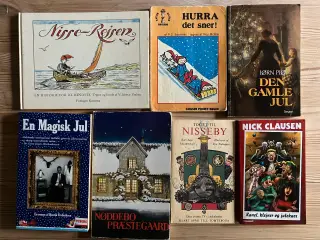 21 fine, gamle julebøger