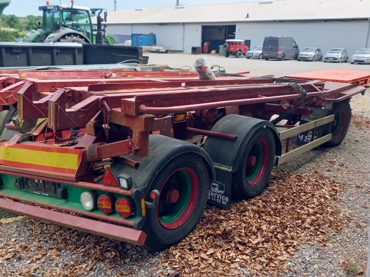 Billede 5 - SVF Container Trailer 3-akslet 18t. (defekt)