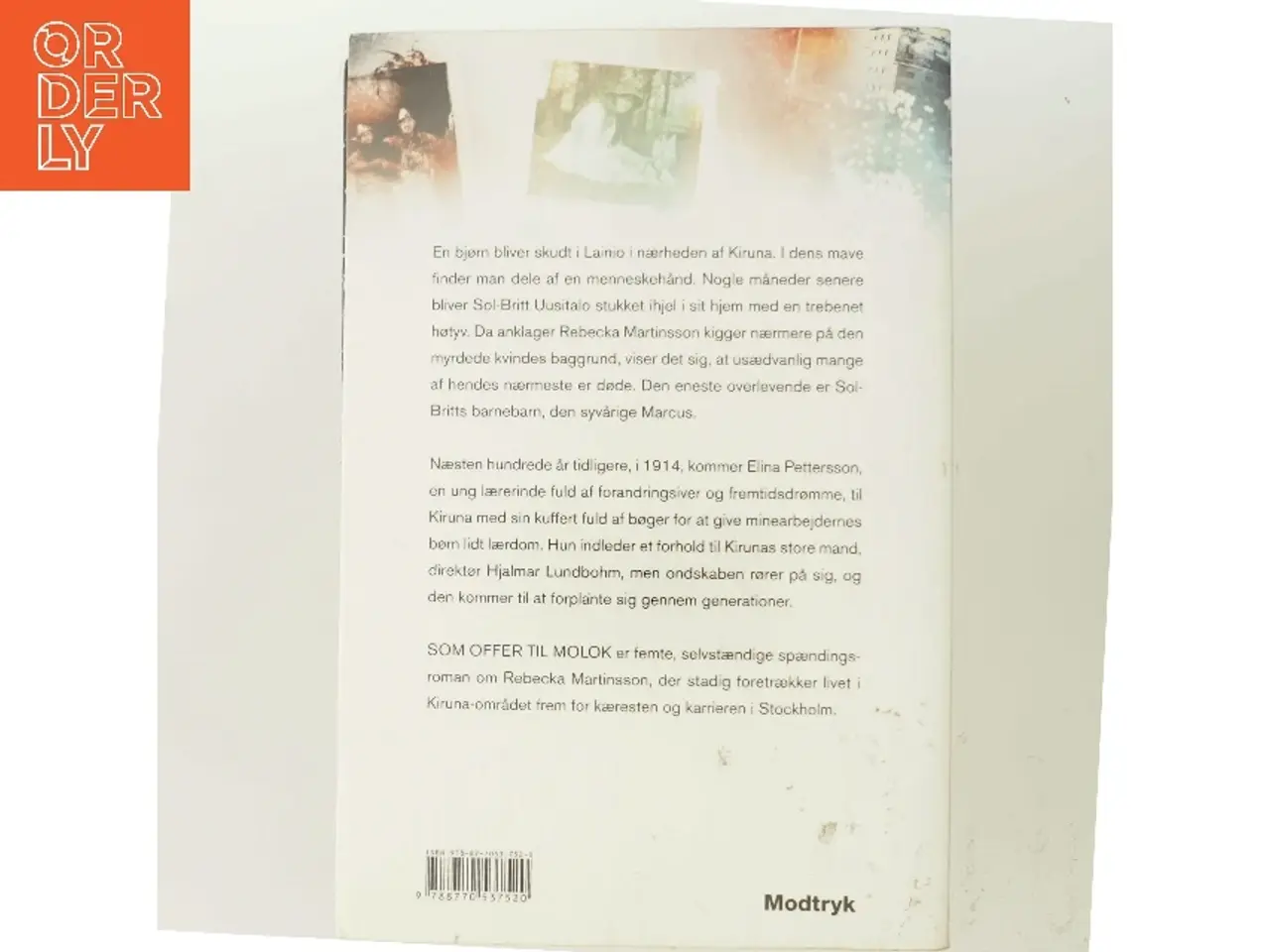 Billede 3 - Som offer til Molok af Åsa Larsson (Bog)