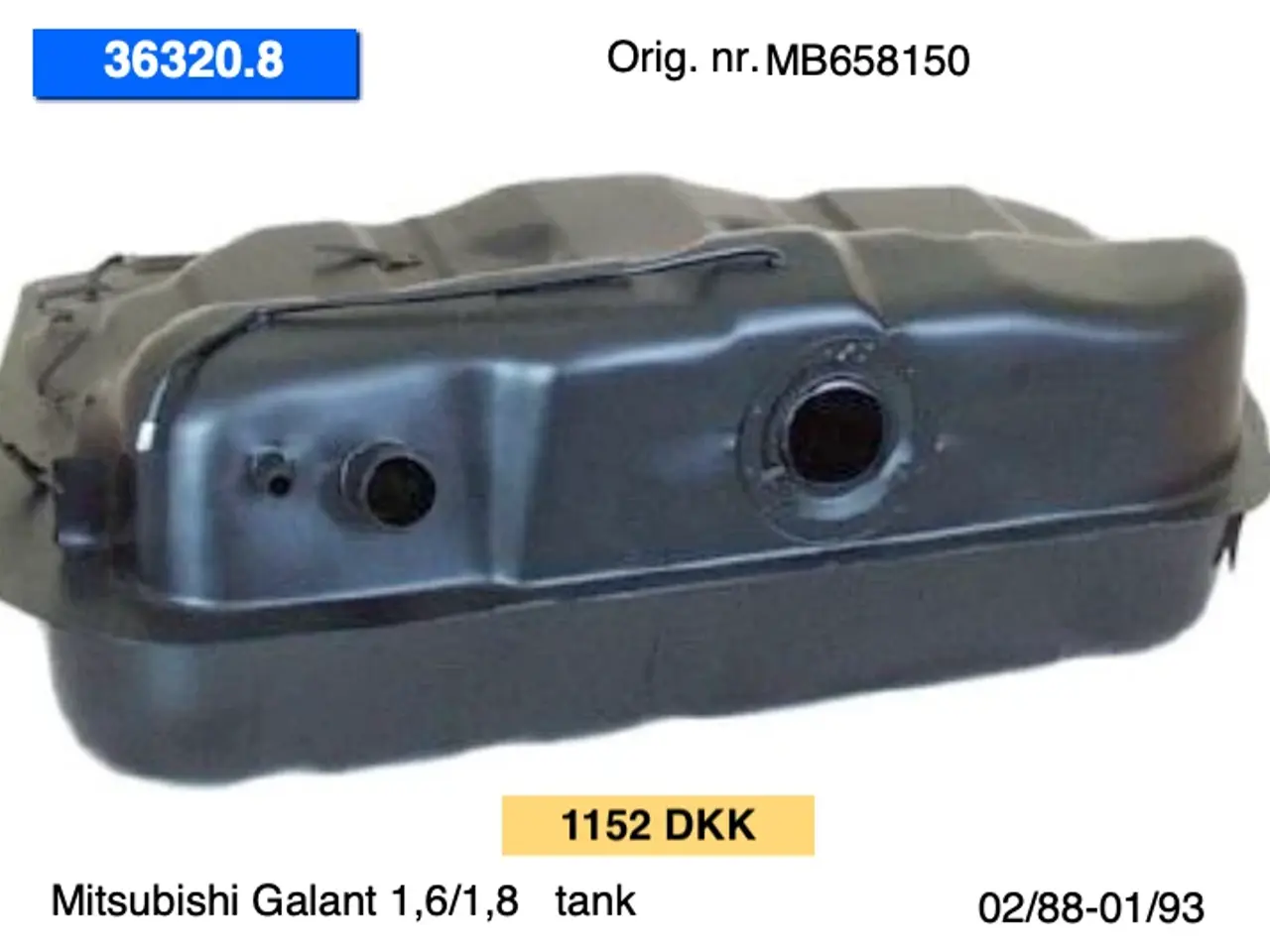 Billede 1 - Mitsubishi Galant tanke