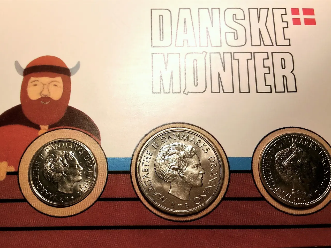 Billede 7 - DANMARK MØNTSÆT 1982, 1984, 1985