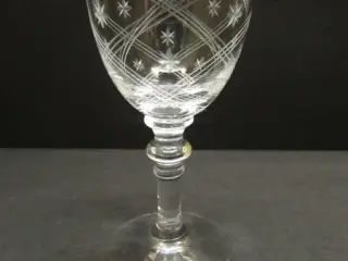 Kronborg Rødvinsglas. H:140 mm.