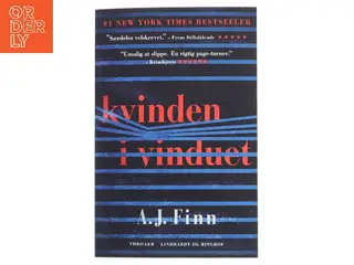 Kvinden i vinduet af A. J. Finn (Bog)