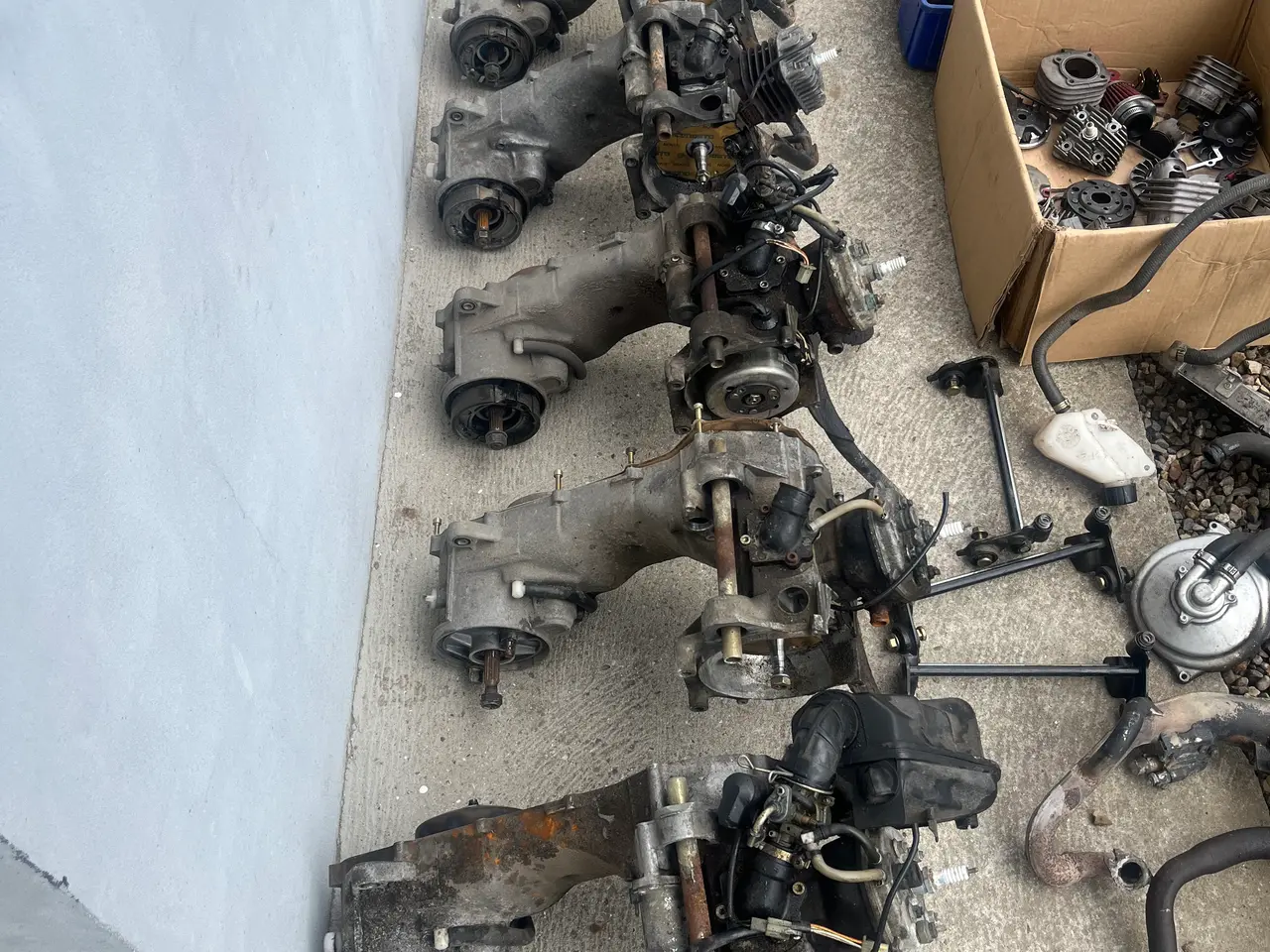 Billede 3 - Yamaha Jog R motor/blokke