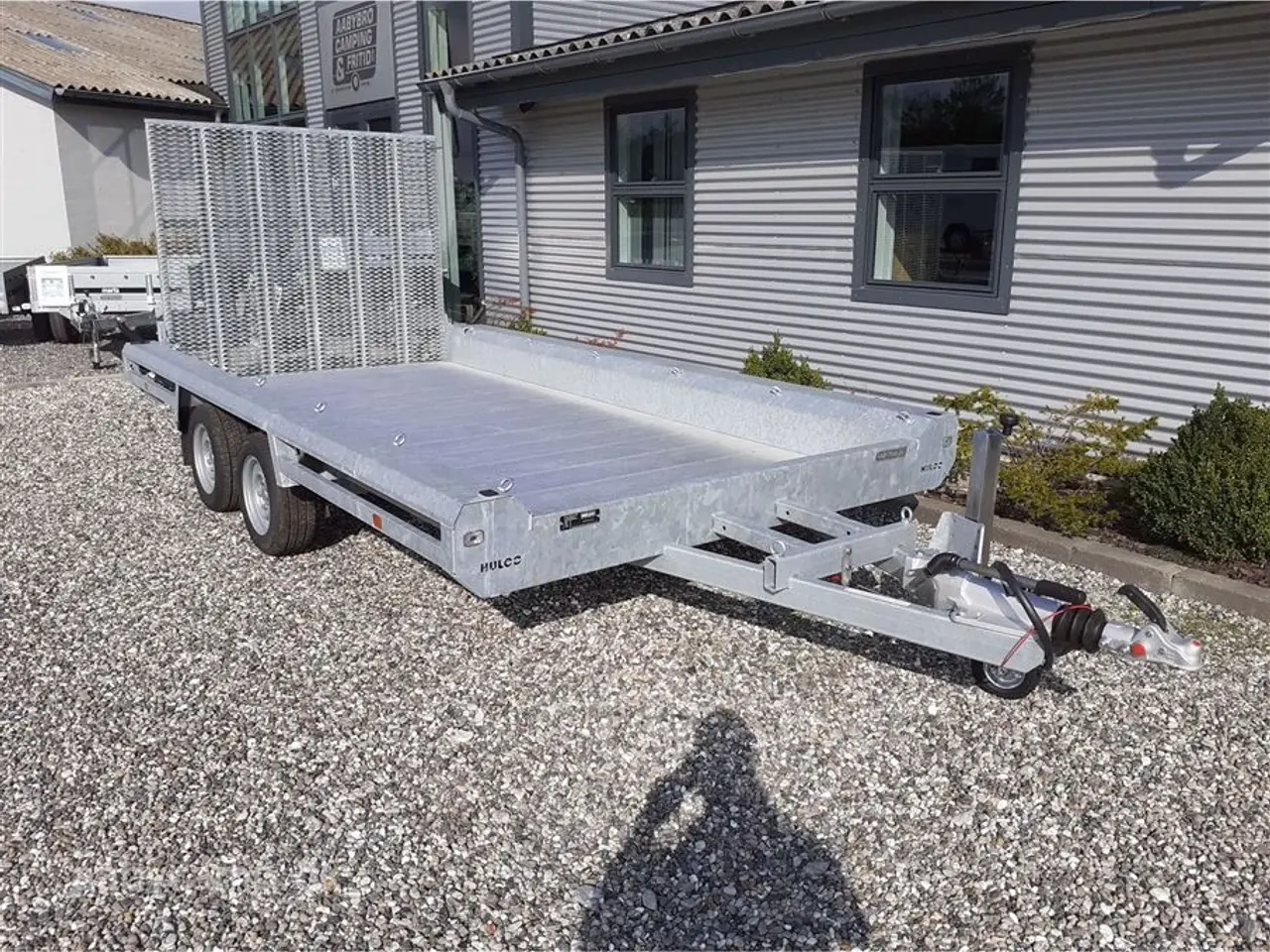 Billede 2 - 0 - Hulco Terrax 2 3500-394 Maskintrailer Terrax Maskintrailer i høj kvalitet