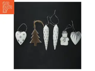 Juledekoration (str. 6,5-11,5 cm)
