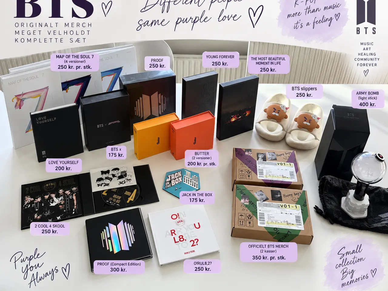 Billede 1 - BTS samling