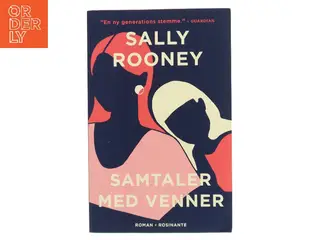 Samtaler med venner : roman af Sally Rooney (f. 1991) (Bog)