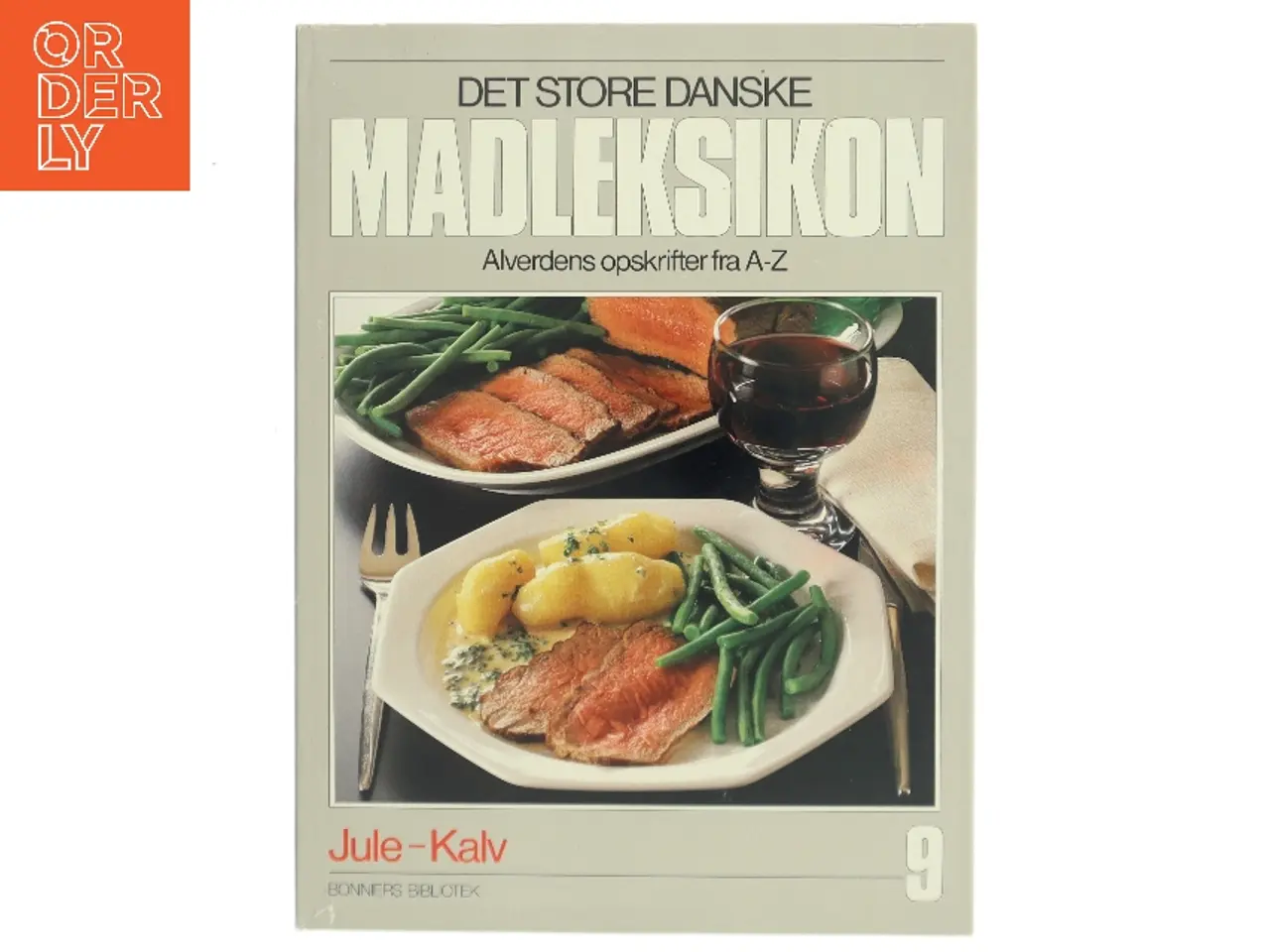 Billede 1 - Det store danske madleksikon. Jule-kalv (bind 9) af <Udfyld bogens forfattere< (Bog)